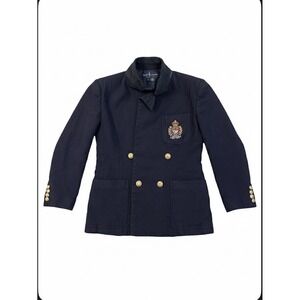 Ralph Lauren Navy Blazer with Gold Buttons